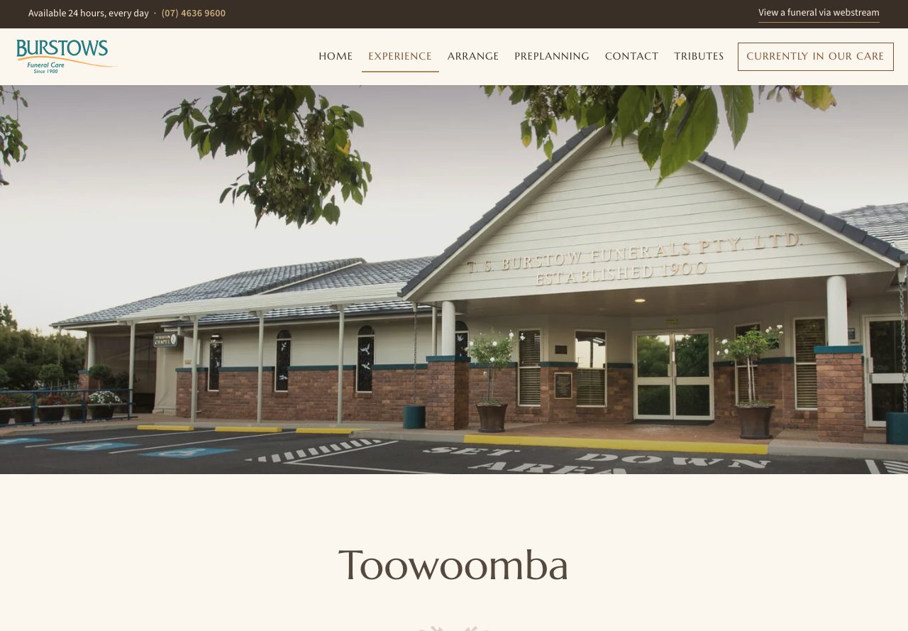 The new site, Toowoomba page